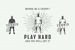 Vintage Tennis Emblems Bundle Product Image 7