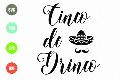 Cinco De Drinko SVG Product Image 1