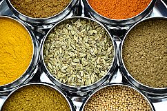 Collection of Colourful Indian Restaurant Kitchen Spices Product Image 5