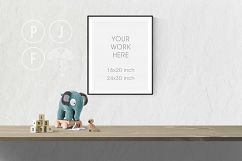 Kids frame mockup 8x10 bundle | nursery frames Product Image 3