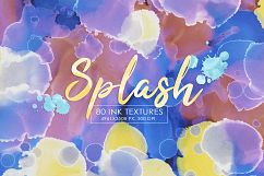 80 Splash Ink Textures Product Image 1
