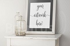 Frame mockup - clean bright interior oil lamp Product Image 5