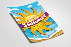 Summer Beach Party Flyer Product Image 2