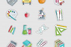 Back to School Stickers Set Product Image 2