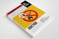 No Smoking Campaign Flyer Template Product Image 2