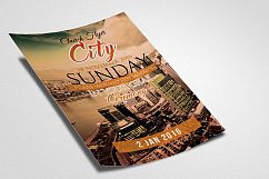 City Church Flyer Product Image 2