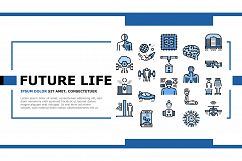 Future Life Devices Landing Header Vector Product Image 1