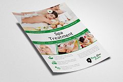 Spa &amp; Skin Care Treatment Flyer Product Image 3