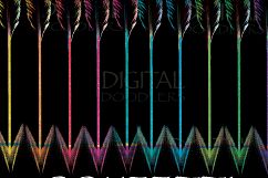 Watercolor Confetti Arrows with Feathers &amp; Beads Product Image 6