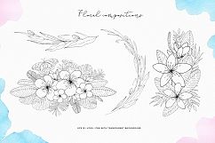 Tropical blossom graphic collection Product Image 3