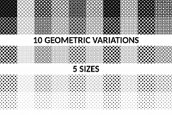 50 Seamless Square Patterns (AI, EPS, JPG 5000x5000) Product Image 3