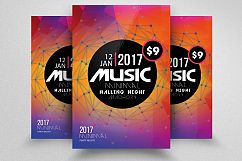 Techno Music Party Flyer Product Image 1
