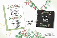 Wonderland Frames Borders Painted Winter Christmas Holly Red Product Image 3