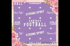 100 Seamless Football Sport Digital Papers Product Image 2