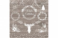 Vector rustic christmas 1 Product Image 1