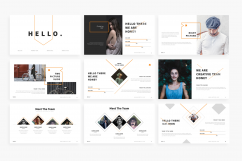 Honey PowerPoint Template Product Image 2
