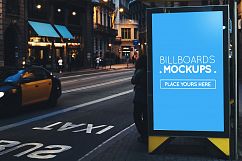 Billborad Mockup at Night Vol.2 Product Image 12