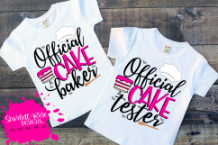 Official Cake Baker - Tester SVG Product Image 1