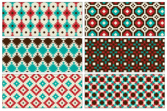 Seamless Native American Patterns Product Image 7