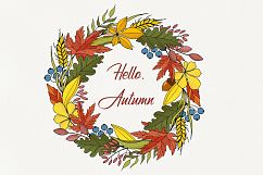 Autumn Patterns Collection - vector illustration Product Image 8