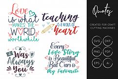 Quotes Bundle SVG, Quote SVG Cut File, Inspirational Quote Product Image 3