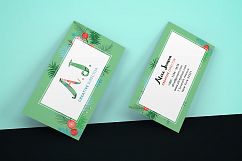 Floral Spring Business Card Product Image 4