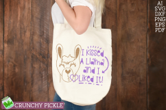 I Kissed a Llama &amp; I Liked It SVG Product Image 4