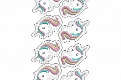 Unicorn Head Feltie Grouped Layouts Design Product Image 8