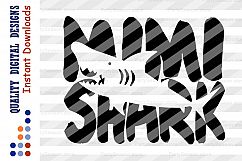 MiMi shark Svg Family shark shirts Mimi svg Party decor Png Product Image 2