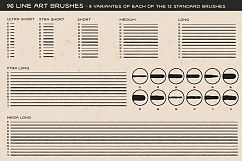 Tattoo Art Brushes for AI Product Image 3
