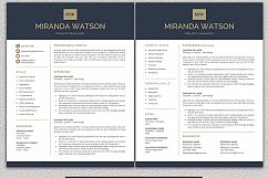 Resume Template for Word / CV Template / Professional Resume Product Image 2