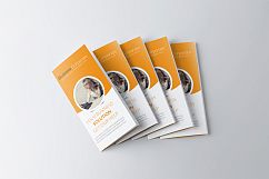 Business Team Trifold Brochure Template Product Image 3