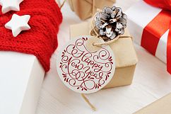Merry Christmas Quotes and Objects Calligraphy Collection Product Image 10