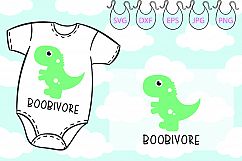 Boobivore SVG, Breastfeeding Cut File, Breastfeeding svg Product Image 1