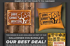 Halloween Svg files - Gone Ghost Hunting Svg File - 4032 Product Image 2