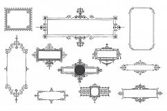 Vintage Ornament Design Creators Kit - AI EPS PNG Product Image 8