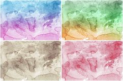 50 Watercolor Backgrounds 02 Product Image 7