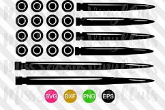 Bullet Flag SVG Png Dxf EPS  Product Image 1