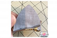 Cat Ears Hair bow Template. Product Image 3