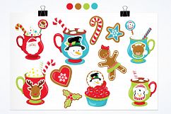 Cocoa &amp; Cookies graphics and illustrations Product Image 2
