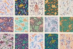 Inhabitants of the sea patterns Product Image 4