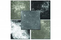 Black and White Galaxy Digital Paper - "Deep Space" - Galaxy Product Image 3