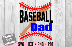 Baseball Dad SVG Product Image 1
