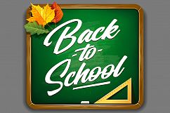 Vector Chalkboard | Back to School Product Image 1