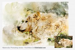 Watercolor Photoshop Action Product Image 13