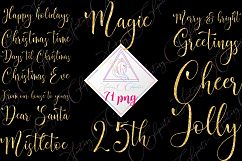 Christmas Word Art Clipart Product Image 1