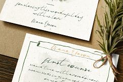 Watercolor Forest Wedding Invitation Suite Product Image 3