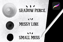Sketch brushes for PROCREATE Product Image 2