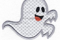 Funny Halloween Ghost Boy 2 Embroidery Design Product Image 8
