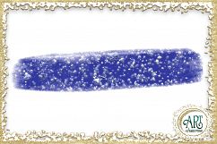 Brush Strokes in Blue and Rose Gold - Digital Clipart 21 of beautiful PNG files Product Image 5